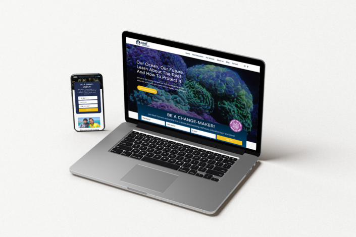 Website Design & Marketing for Tourism Company Reef Connect, Bundaberg
